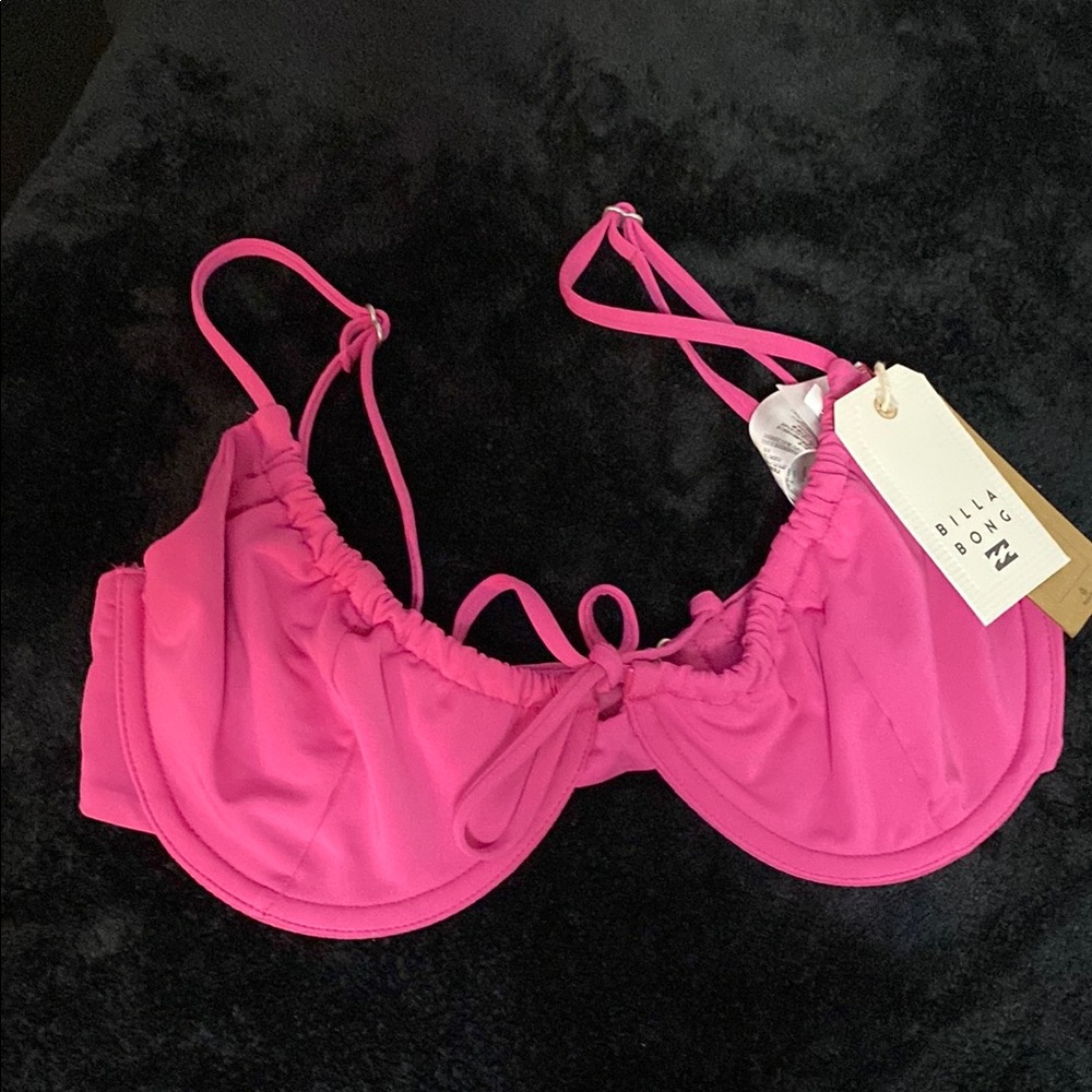 Billabong Pink Bikini Top